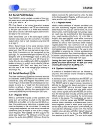 CS5550-ISZR Datasheet Page 18