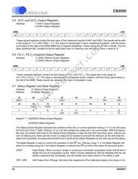 CS5550-ISZR Datasheet Page 22