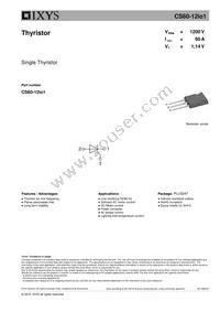 CS60-12IO1 Datasheet Cover