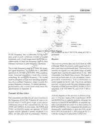 CS61535A-IL1Z Datasheet Page 14