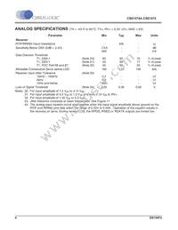 CS61575-IL1Z Datasheet Page 4