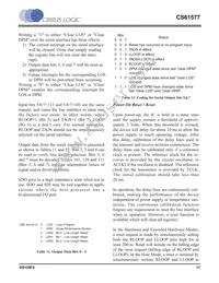 CS61577-IL1Z Datasheet Page 17