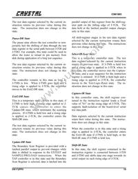 CS61583-IQ5Z Datasheet Page 19