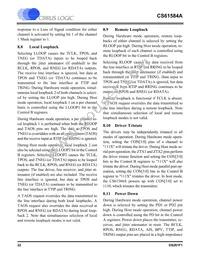 CS61584A-IQ5Z Datasheet Page 22