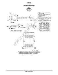 CS8221YDPR3G Datasheet Page 6