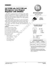 CS8281YDPR5 Datasheet Cover