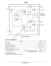 CS8391YDPR5 Datasheet Page 2