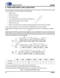 CS8406-DSZR Datasheet Page 12