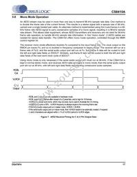 CS8415A-CSZ Datasheet Page 17