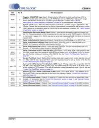 CS8416-DNZR Datasheet Page 13