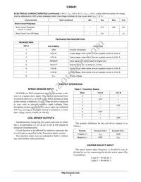 CS8441YN8 Datasheet Page 3