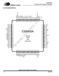 CS8900A-IQ3ZR Datasheet Page 12