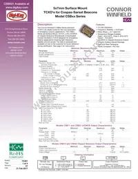 CSB21-012.688575M Datasheet Cover