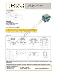 CSE5-101251 Datasheet Cover