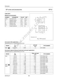 CSHS-EP13-1S-10P-T Datasheet Page 2