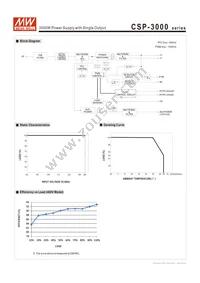 CSP-3000-400 Datasheet Page 3