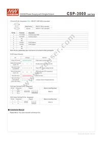 CSP-3000-400 Datasheet Page 10