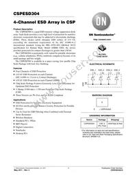 CSPESD304G-HST Datasheet Cover