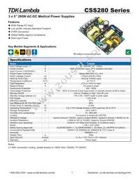 CSS28054/M Datasheet Cover