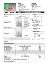 CSS2H-3920R-L300FE Datasheet Cover