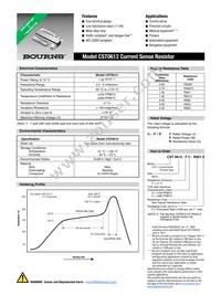 CST0612-FX-R005E Datasheet Cover