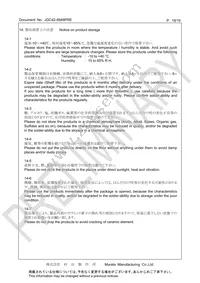 CSTNE8M00G52A000R0 Datasheet Page 18