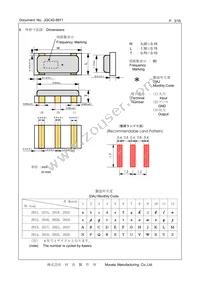 CSTNE8M00G55Z000R0 Datasheet Page 3