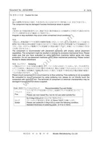 CSTNE8M00GH5C000R0 Datasheet Page 15