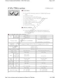 CSX750ABB133.330MTR Datasheet Cover