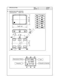 CSX750VCB32.768M-UT Datasheet Page 6