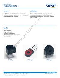 CT-07-50 Datasheet Cover