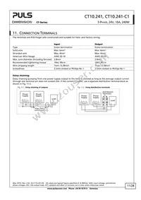 CT10.241-C1 Datasheet Page 11