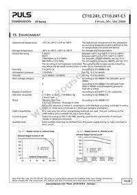 CT10.241-C1 Datasheet Page 14