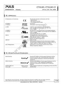 CT10.241-C1 Datasheet Page 17