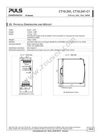 CT10.241-C1 Datasheet Page 18