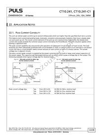 CT10.241-C1 Datasheet Page 22