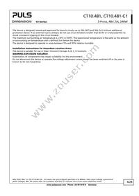 CT10.481 Datasheet Page 4