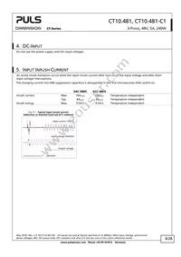 CT10.481 Datasheet Page 6