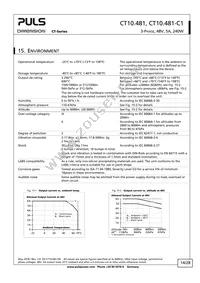 CT10.481 Datasheet Page 14