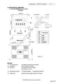 CT2520DB19200C0FLHAF Datasheet Page 4