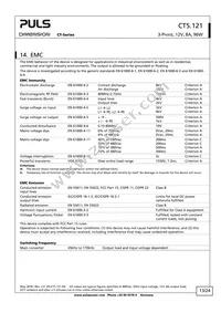 CT5.121 Datasheet Page 13