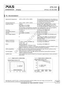 CT5.121 Datasheet Page 14