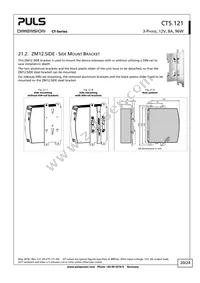 CT5.121 Datasheet Page 20