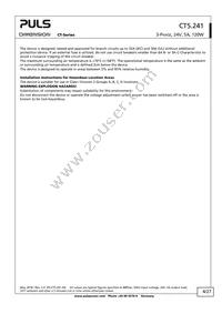 CT5.241 Datasheet Page 4