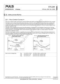 CT5.241 Datasheet Page 22