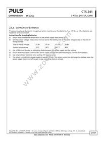 CT5.241 Datasheet Page 23