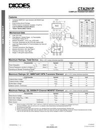 CTA2N1P-7-F Datasheet Cover