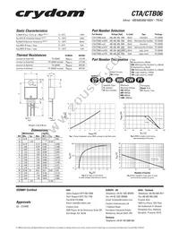 CTB06-1000TW Datasheet Page 2