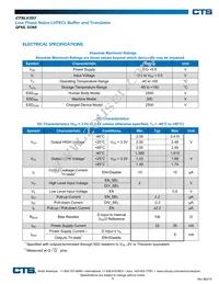 CTSLV353QG Datasheet Page 6