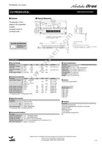 CU16024-UX3J Datasheet Cover